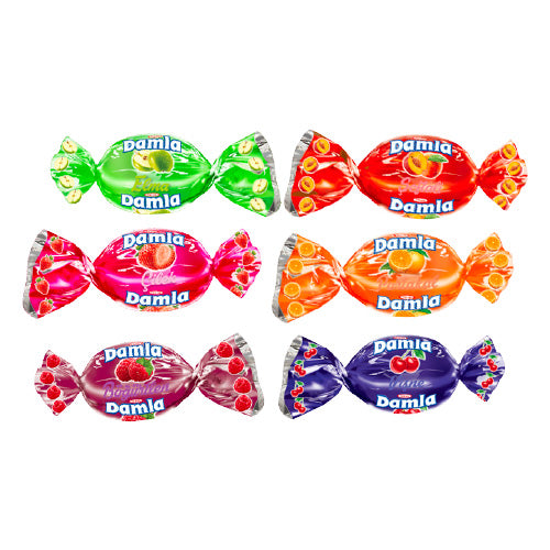 Damla Fruktkola 50g