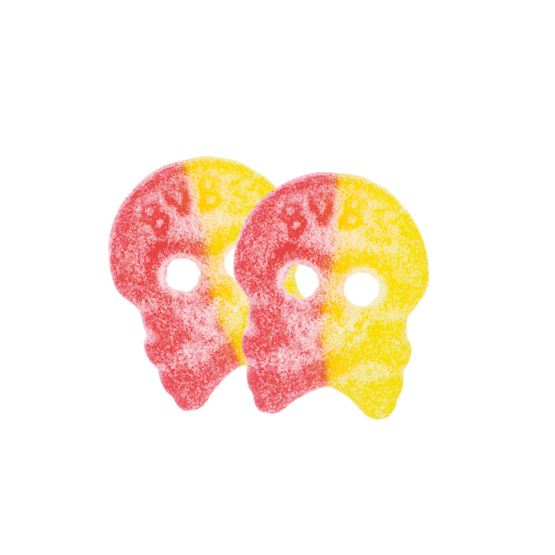 Lemon Raspberry Skalle 50 g