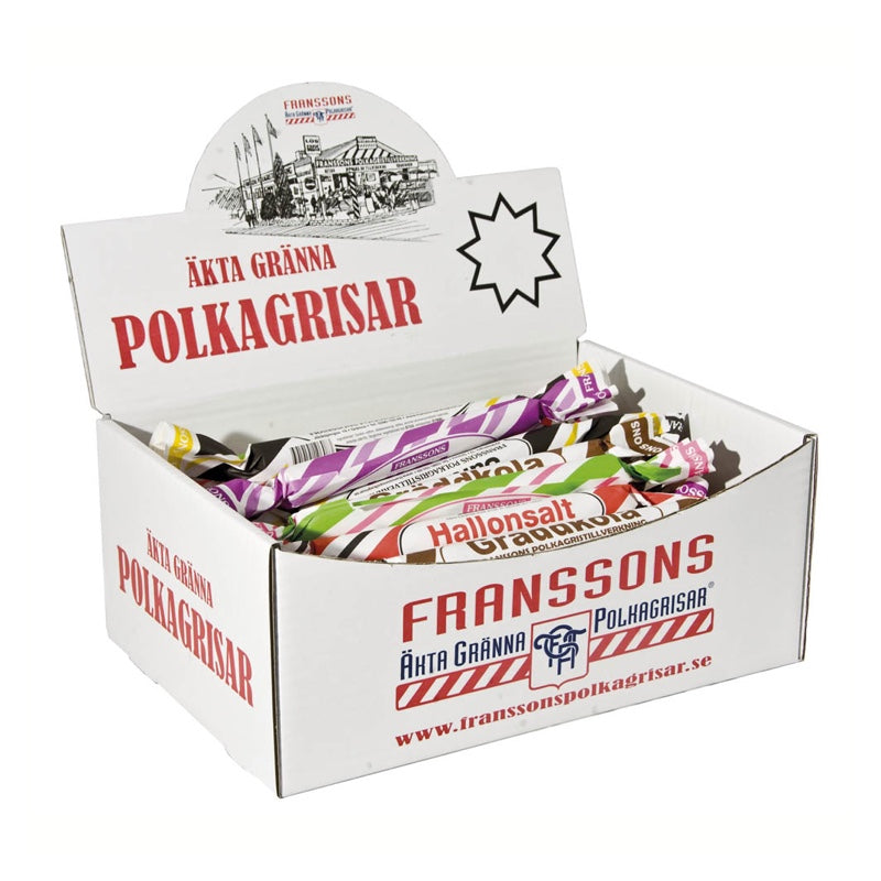 Polkagrisar Blandade 50 g