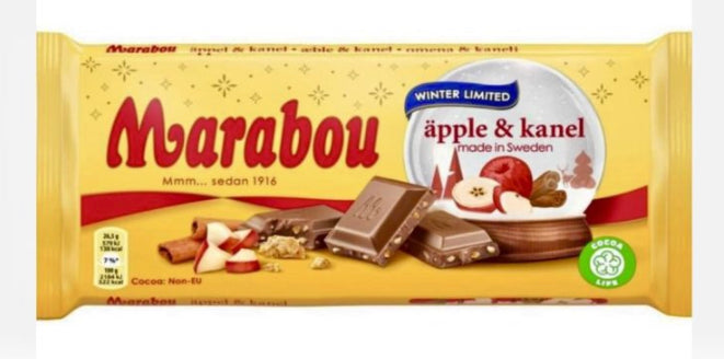 Nu kommer Marabou Äpple och Kanel