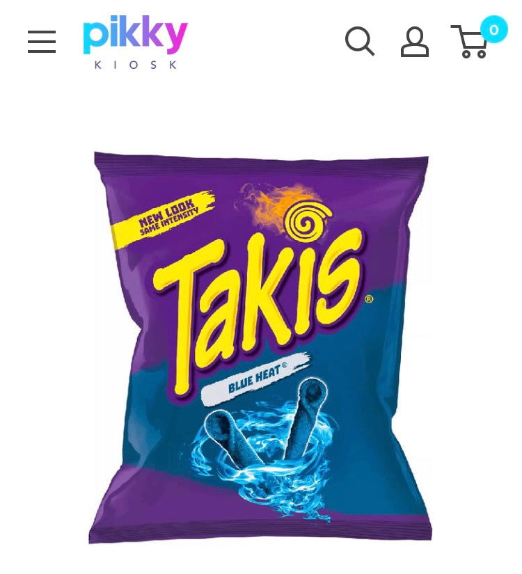 Takis Blue Heat är en stark trend