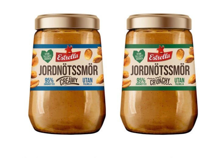 Estrella har lanserat Jordnötssmör
