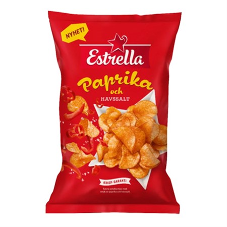 Estrella Paprika och Havssalt 175 g