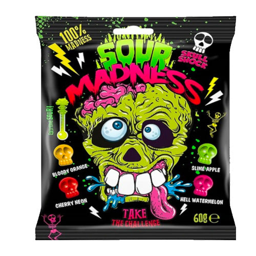 Sour Madness Black Take the challenge  60g