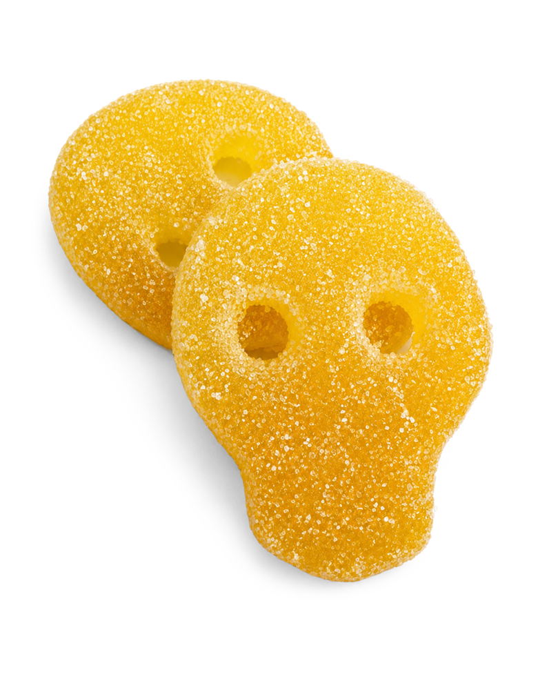 Passionsfruktsskalle 50 g