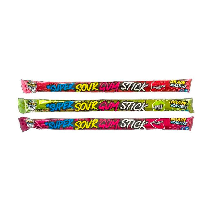 Brain Blasterz Super Sour Gum Stick 22 g