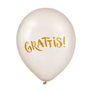 Ballong Grattis 30 cm 6-pack