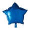 Ballong Stjärna Blå 46 cm